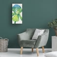 thumbnail image 4 of Tim OToole 'Iris Bloom in Green II' Canvas Art, 4 of 4