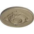 thumbnail image 3 of Ekena Millwork 13 3/4"OD x 1"P Monique Ceiling Medallion (Fits Canopies up to 3 3/4"), Hand-Painted Gobi Desert, 3 of 6