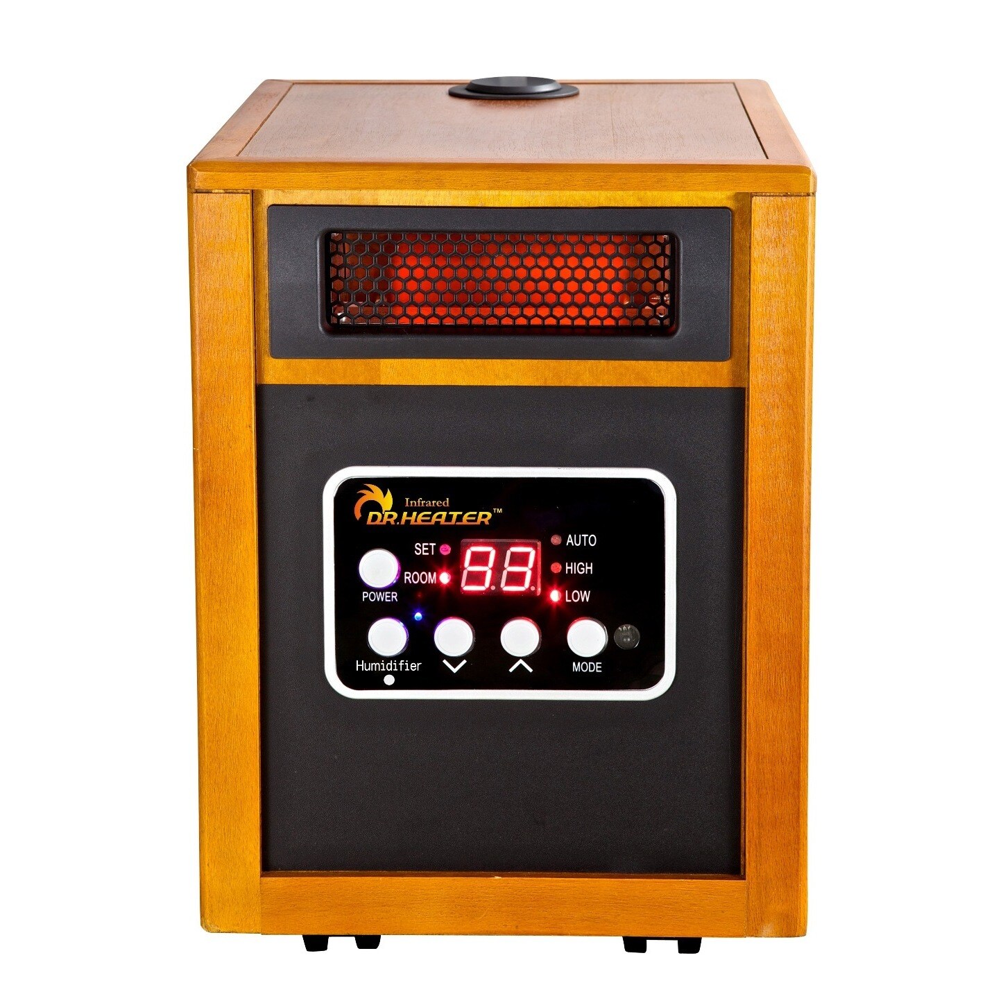 Dr. Infrared Heater DR-968H Electric Portable Space Heater with Humidifier, 1500W Sansujyuku sansujyuku.com