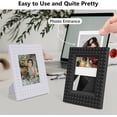 thumbnail image 3 of 4x3 Inches Photo Frame 1 Pack,Mini Plastic Photo Frame,Vertical Photo Frame,Photo Frame with Two Placement Modes,Bright Mini Photo Frame (Clear), 3 of 6