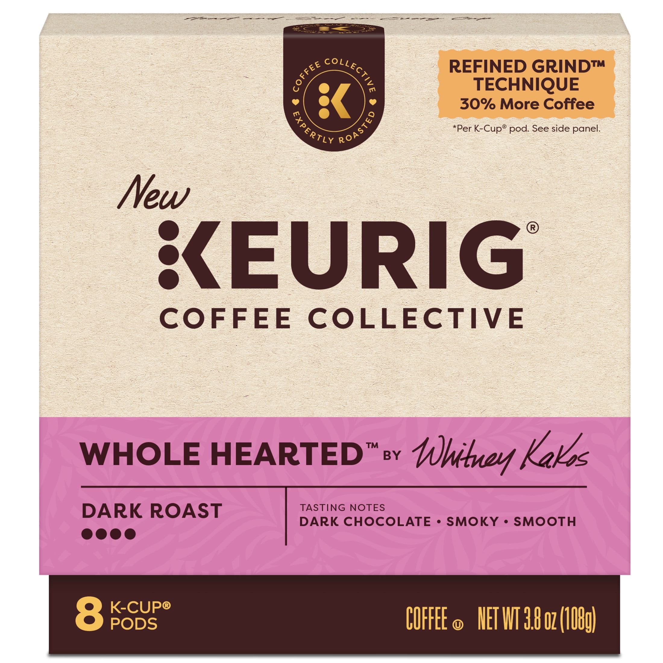 Keurig Coffee Collective, Whole Hearted by Whitney Kakos, Dark