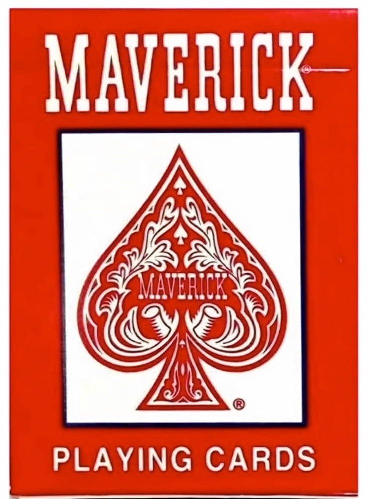 Maverick Jumbo Index Playing Cards, Colors May Vary (Pack of 36)