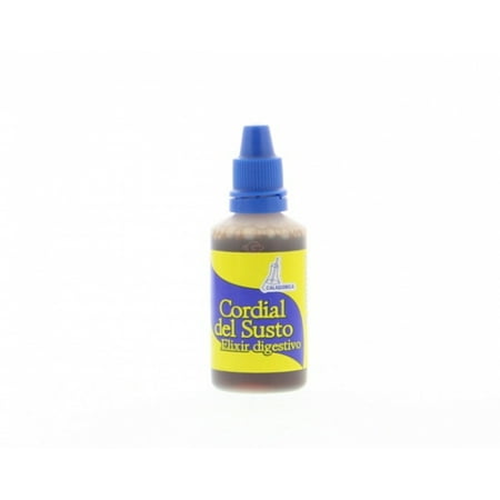 Cordial Del Susto Helps Digestion - Ayuda A La Digestion y Estrenimiento 30 ml (Pack of 6)