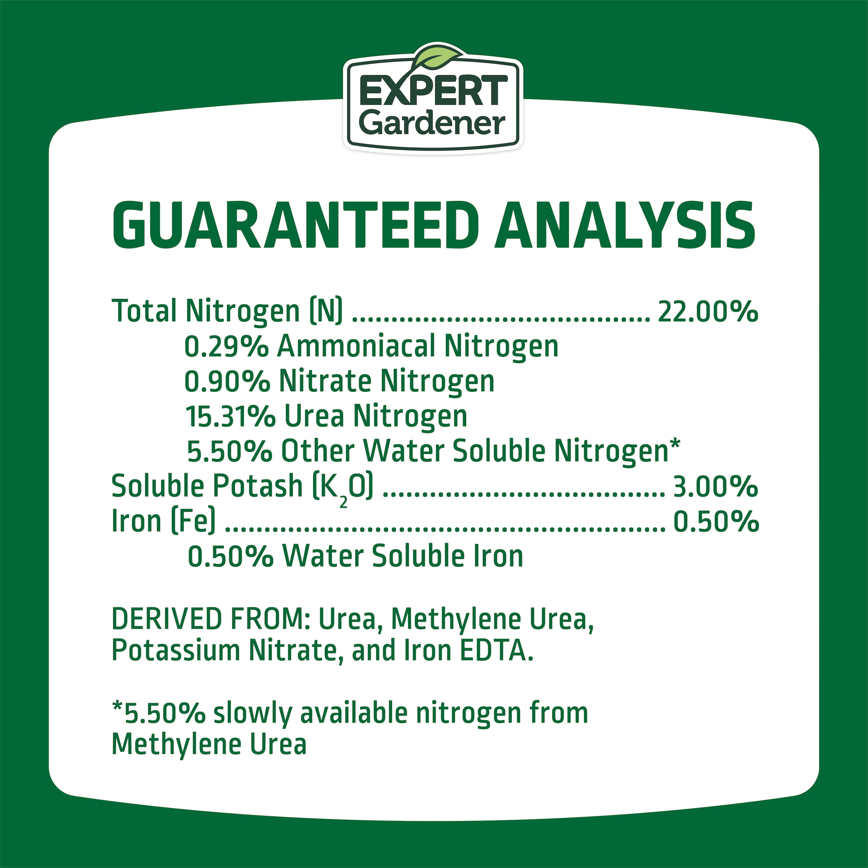 Expert Gardener Ready to Spray Lawn Food, 22-0-3 Fertilizer, 32 oz. Liquid