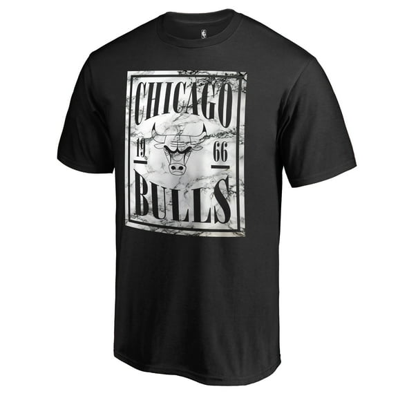 Men's Black Chicago Bulls Court Vision T-Shirt