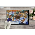 thumbnail image 2 of Carolines Treasures 7321JMAT Corgi Tapis de Fête Intérieur & Extérieur - 24 x 36 Po., 2 of 4