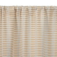 thumbnail image 3 of Better Homes & Gardens Ladder Stripe Kitchen Curtain Tiers and Valance, 3-Piece Set, Gold, 60" W x 36" L, 3 of 5