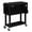 Black, variant on UPPYL 80 Quart Rolling Ice Chest, Portable Patio Party Bar Drink Cooler Cart, with Shelf, Beverage Pool with Bottle Opener,High-quality materials, strong and reliable,Sliver