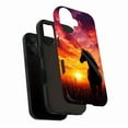 thumbnail image 3 of Horse Sunset Art Phone Case for Horse Lovers Compatible with iPhone 11/12/13/14/15/16 (Pro Max/Plus), 3 of 9