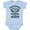 AE-Light Blue, variant on Handpicked for Earth by My Granny in Heaven with Angel Wings Boys or Girls Baby Bodysuit