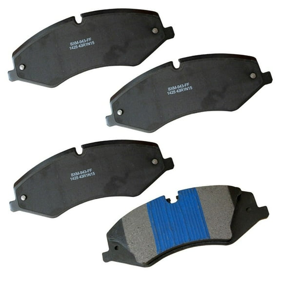 STOP SBM1425 Stop Semi-Metallic Brake Pad Fits select: 2011-2012 LAND ROVER RANGE ROVER, 2010-2011 LAND ROVER RANGE ROVER SPORT LUX