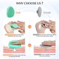 thumbnail image 3 of Dermaplane Glo Lighted Facial Exfoliator - Non-vibrating And Includes 6 Replacement Heads, White/rose Gold, 3 of 5