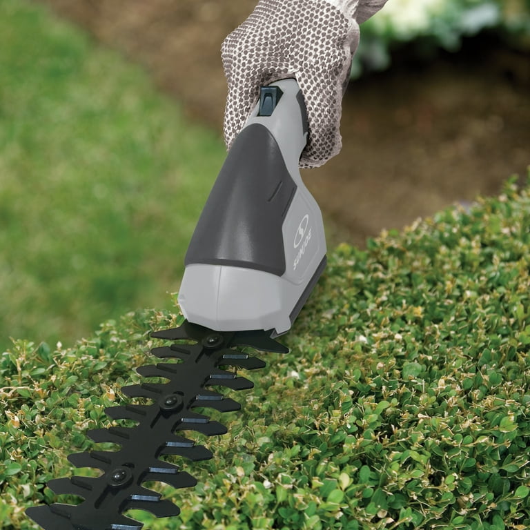 Sun Joe Electric Handheld Garden Lawn Shear, 2-in-1 Telescoping