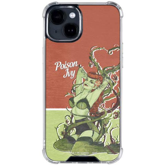 Skinit DC Comics Bombshells Poison Ivy iPhone 14 Plus Clear Case