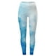thumbnail image 3 of MKLEKYY Leggings deportivos de cintura alta ajustados a la moda para mujer, pantalones de yoga estampados, 3 of 3