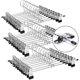thumbnail image 1 of Perchas de metal para pantalones, percha de abrazadera, perchas para pantalones, estante para pantalones con clips cromados ajustables, perchas de metal, perchas para falda sin arrugas, ahorro de espa Afortunado Sencillez, 1 of 5