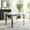 Antique Gray, variant on BizChair 47" Solid Wood Dining Table with Turned Wooden Legs, Commercial Grade Heavy Duty Rectangle Wood Table for 4, Antique Gray Finish