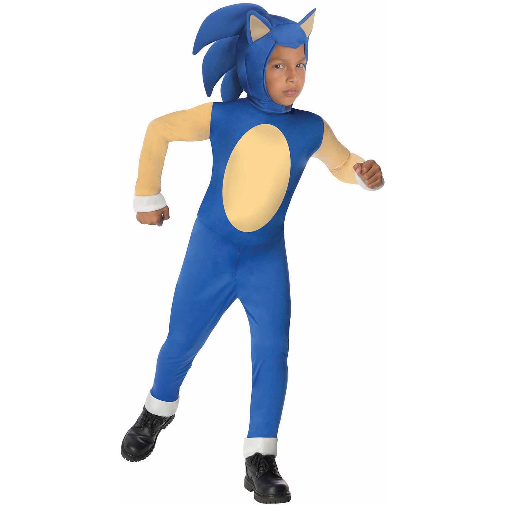 Sonic Boy Jumpsuit Halloween Costume - Walmart.com