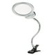 thumbnail image 3 of Lámpara de mesa Lupa LED, Abrazadera de clip de escritorio Lupa flexible Herramienta de reparación de reloj de joyería ajustable Luz LED ajustable para lectura, 3 of 5