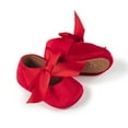 thumbnail image 5 of Meckior Baby Girls Dress Shoes Infant Mary Jane Bowknot Soft Sole Shoes for Newborn First Walker, 5 of 6