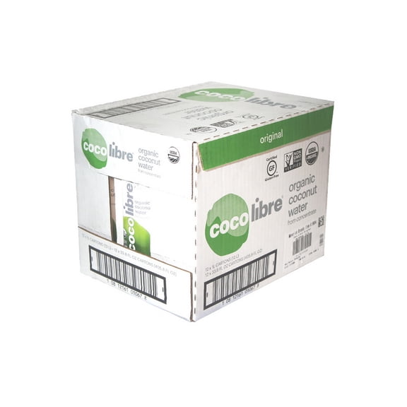 Coco Libre CL010688 Original Coconut Water 12-1 Liter