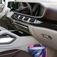 thumbnail image 7 of Honeii Hawaiian Beach Dolphin Print Waterproof Car Trash Can,Waterproof Portable Collapsible Trash Can,Garbage Container fits Most Cars,SUVs,and Trucks, 7 of 7