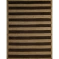 thumbnail image 1 of Ahgly Company Machine Washable Indoor Rectangle Abstract Light Brown Area Rugs, 7' x 9', 1 of 7