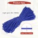 thumbnail image 3 of Uxcell Cuerda Paracord Reflectante de 2 MM 197FT [1PCS] - Cuerda de 3 hebras para Tiendas de Camping y Lonjas [Azul Zafiro], 3 of 7