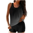 thumbnail image 2 of Otvok Tankini Swimsuits for Women Tummy Control Two Piece Bathing Suits Flowy Swim Tops with Boy Shorts, 2 of 6