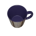 thumbnail image 5 of Old Wooden Board Vintage Coffee Mug Fun Custom Ceramic Mugs 11oz Navy Blue, 5 of 5