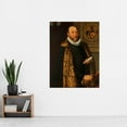 thumbnail image 2 of Pietersz Portrait Matthew Augustijnsz Steyn Extra Large XL Wall Art Poster Print, 2 of 3