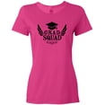 thumbnail image 3 of Inktastic Grad Squad with Graduation Cap and Wings Women's T-Shirt, 3 of 5