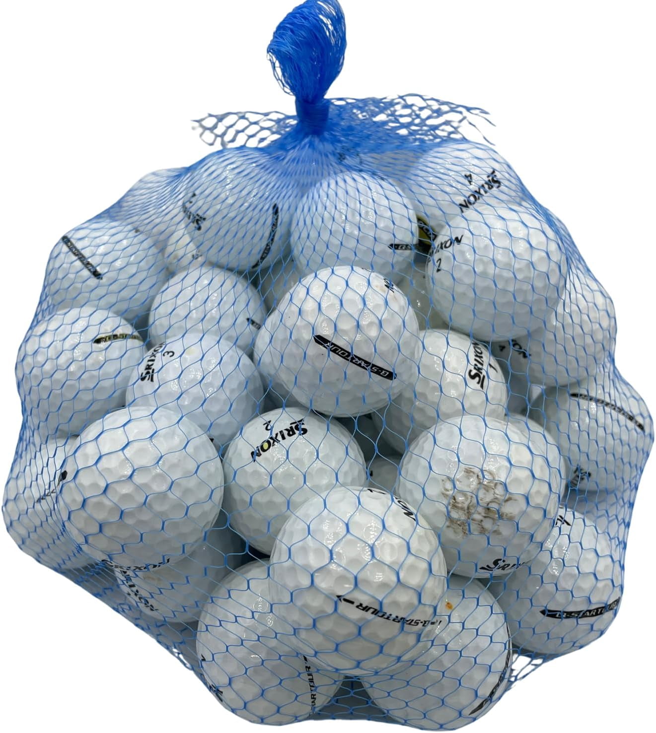 Golf Ball Planet - Srixon Q Star Tour Recycled Golf Balls (3A/Good, 50 Pack, White)