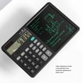 thumbnail image 4 of Calculatrice Bloc-Notes, Calculatrice Multifonctionnelle Tableau d'Écriture Calcul Précis Calculatrice Tablette LCD Croquis Mémos Calculatrice avec Bloc-Notes pour Compte Financier de Bureau, 4 of 7