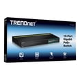 thumbnail image 4 of TRENDnet TPE TG160G - Switch - 16 x 10/100/1000 (PoE+) - Montable en Rack - PoE+ (246 W) - Conforme TAA, 4 of 4