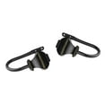 thumbnail image 2 of Central Design 4882-032 Vicky Curtain Holdback Set, Black - Set of 2, 2 of 2