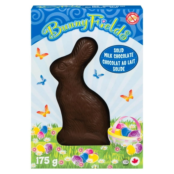 Bunnyfields Solid Milk Chocolate, 175 g