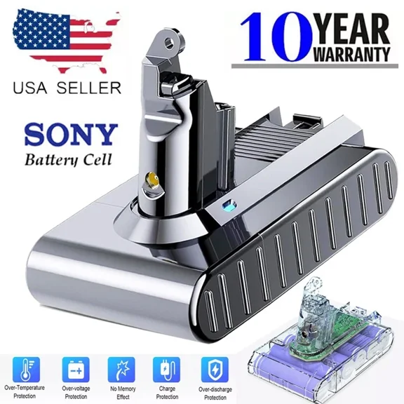 21.6V V6 Battery For Dyson V6 SV03 SV04 SV09 DC58 DC59 DC61 DC72 Handheld Animal