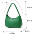 thumbnail image 3 of Shoulder Bags for Women, Cute Hobo Tote Handbag Mini Clutch Purse with Zipper Closure, 3 of 4