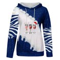 thumbnail image 2 of Costumes de Noël 2023 Mode Décontractée pour Femmes Blouse à Manches Longues Imprimée de Noël avec Poche Pull à Capuche en Solde, 2 of 5