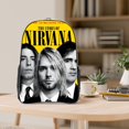 thumbnail image 4 of Nirvana Mochila transparente temática, resistente y duradera, bolsa see-through para trabajo, deporte, universidad y viaje, 31 × 43 cm, 4 of 6