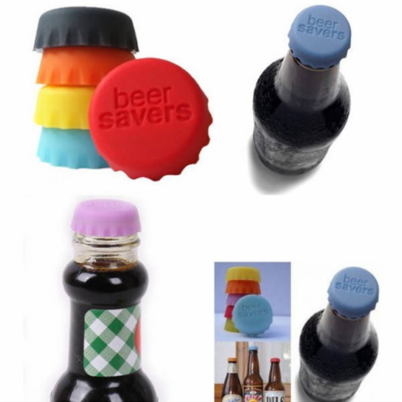 6 Pcs Soda Can Savers Reusable Drink Covers Lid Protector Spill Bottle Hot D0P4 