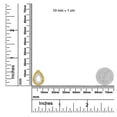 thumbnail image 4 of Yellow Gold Plated Sterling Silver 1/2ct TDW Treated Yellow Diamond Pear Shape Pendant Necklace (Yellow,I2-I3), 4 of 6