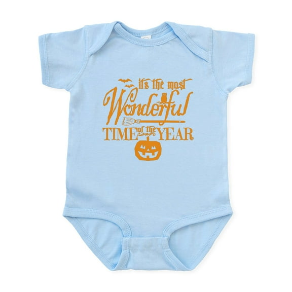 CafePress - Most Wonderful (Orange) Body Suit - Baby Light Bodysuit, Size Newborn - 24 Months