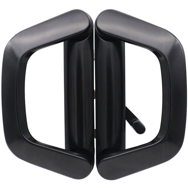 Cerradura de gancho unilateral bilateral, cerradura de acoplamiento, cerradura de puerta corrediza, cerradura de puerta corrediza plana, cerradura de puerta de balcón de aleación de aluminio, manija