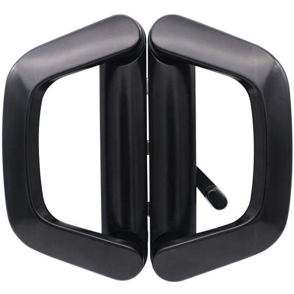 Cerradura de gancho unilateral bilateral, cerradura de acoplamiento, cerradura de puerta corrediza, cerradura de puerta corrediza plana, cerradura de puerta de balcón de aleación de aluminio, manija