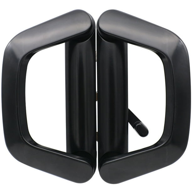 Cerradura de gancho unilateral bilateral, cerradura de acoplamiento, cerradura de puerta corrediza, cerradura de puerta corrediza plana, cerradura de puerta de balcón de aleación de aluminio, manija