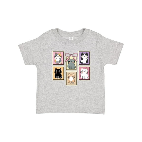 Inktastic Kitty Cat Lover Postage Stamp Girls Baby T-Shirt