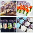 thumbnail image 5 of IPEWLEX 30pc Independence Day Firecracker Cake Toppers - Red White Blue Disposable Cocktail Sticks, Patriotic Dessert Decorations for 4th of July Party, 5 of 7