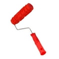 thumbnail image 1 of 7-Inch Assorted Embossed Pattern Painting Painting Wall Roller with Plastic Handle 3, 1 of 4